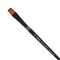 Creative Mark Beste Golden Taklon Super Shader #12 Artist Brush, Professional Watercolor Brushes, For Acrylic Painting, Short Handle, Sharp Edges, Hand-Tied & Shaped